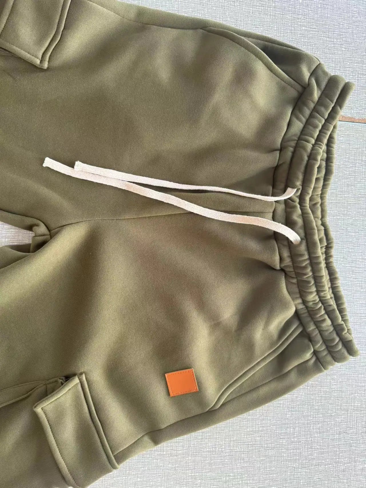 Pantalones cargo para hombre, para correr, entrenar, cómodos, transpirables, para exteriores, informales, , con múltiples bolsillos.