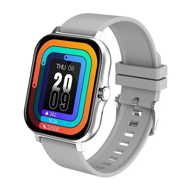 Reloj inteligente deportivo con control de la salud, resistente al agua, Bluetooth, llamadas, para hombres y mujeres, iOS, Xiaomi y Huawei 2025